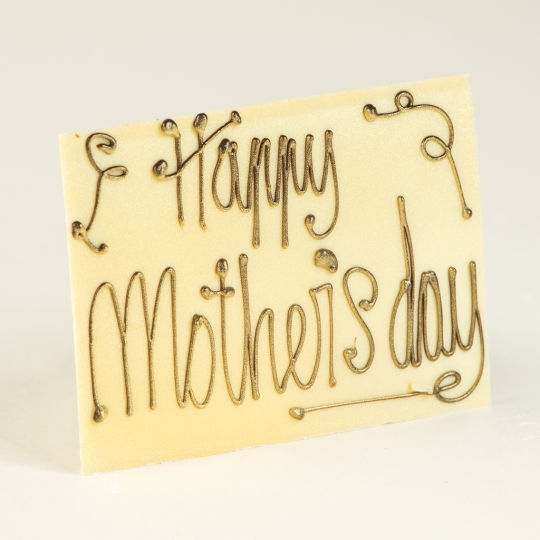Happy Mother's Day - chocolate plaque